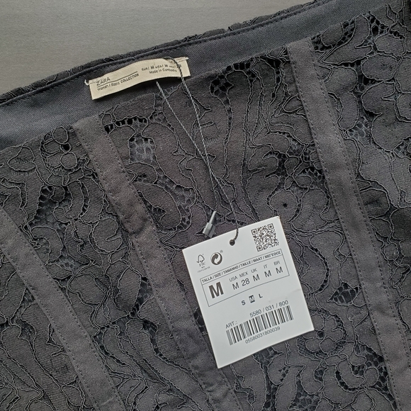 🎈2/$50 🆕️ Zara Cropped Blouse - Picture 8 of 9